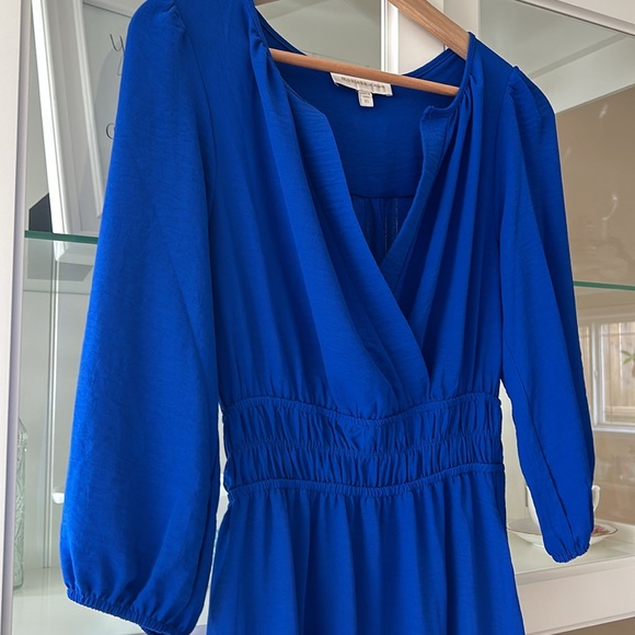 DONATED- NWOT Monteau royal blue tiered dress - Picture 5 of 10